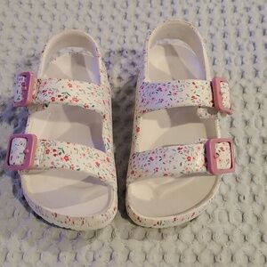 Beach/Pool Floral Foam Sandals 4 (48)